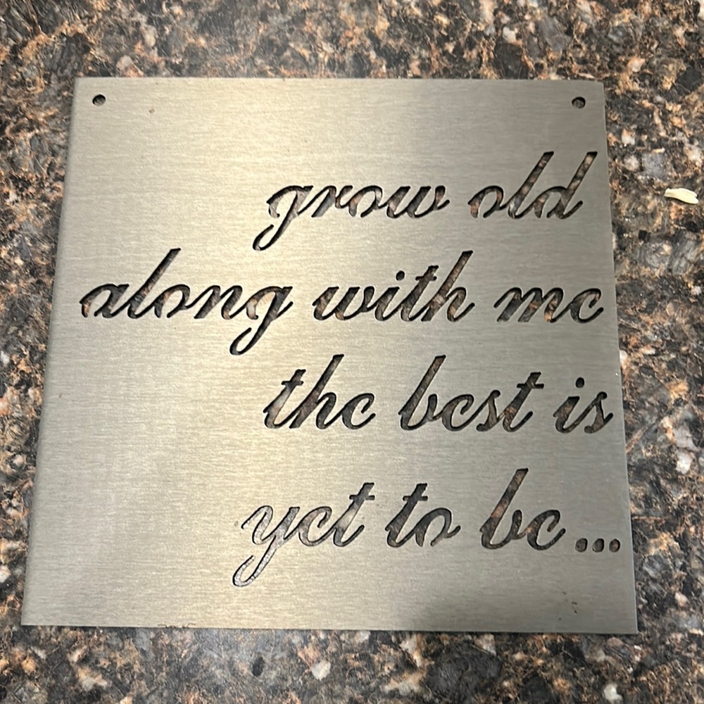 Steel plate, home decor